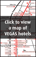 Map of Las Vegas Hotels