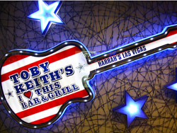 Toby Keith I Love This Bar Las Vegas Menu