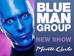 Blue Man Group at Monte Carlo