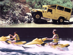 Rebel hummer and Jet Ski