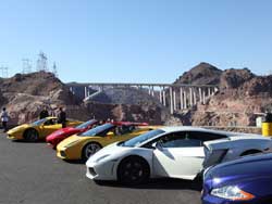 Hoover Dam Supercar Tour
