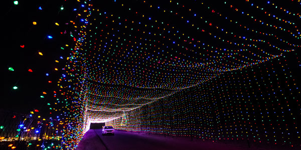 Vegas Glittering Light Tunnel