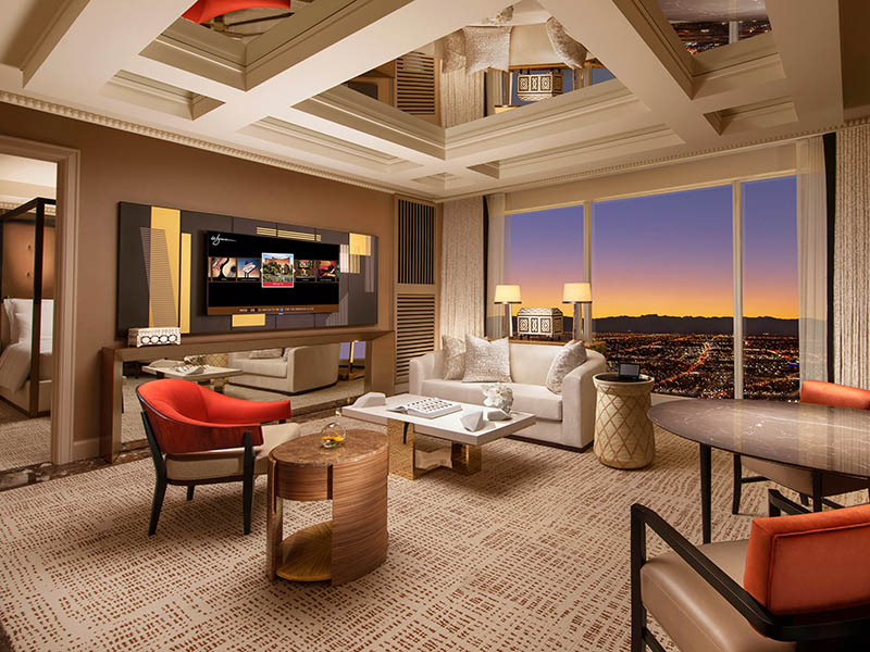 Wynn Tower Suite Parlor - Check in at Wynn Tower Suites