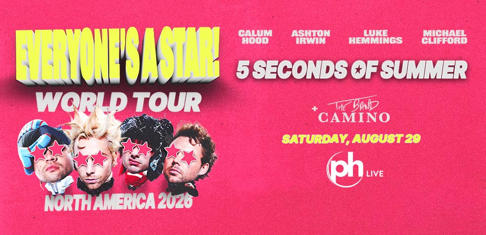 5 Seconds of Summer at PH Live Planet Hollywood Las Vegas