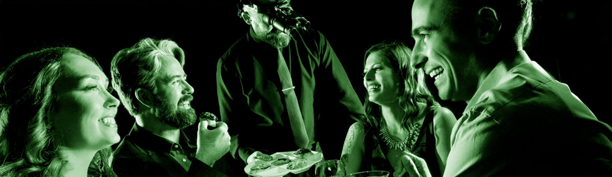 BLACKOUT Dining in the Dark attraction