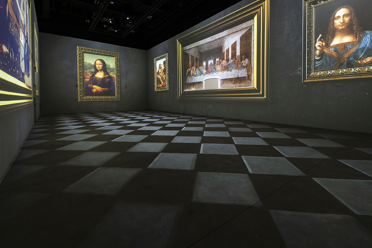 Perception Las Vegas - Grand Salon : The Works of Da Vinci