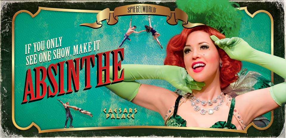 Absinthe at Caesars Palace Las Vegas
