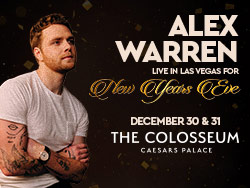Alex Warren Live at The Colosseum | Vegas Day And Night