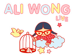 Ali Wong live in Las Vegas at the Wynn Encore performing stand-up comedy