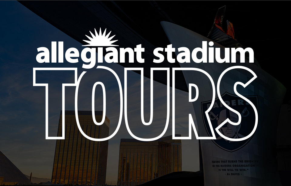 Allegiant Stadium tour behind the scenes Las Vegas Raiders home