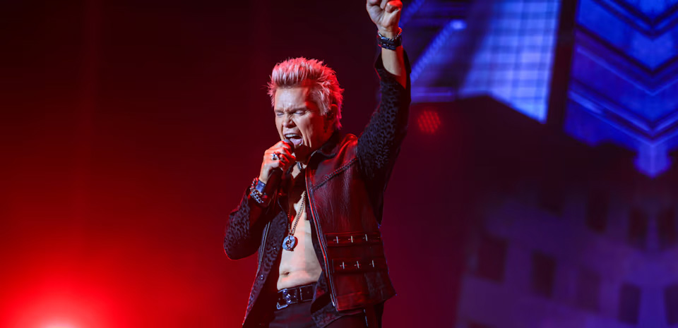 Billy Idol live in Las Vegas