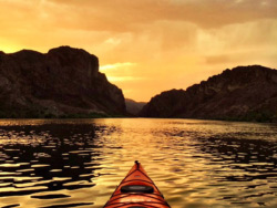 Black Canyon Twilight Kayak Tours in Las Vegas