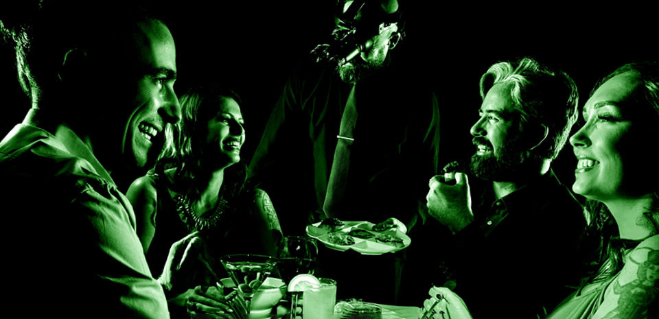 BLACKOUT Dining in the Dark seven-course meal in total darkness Las Vegas