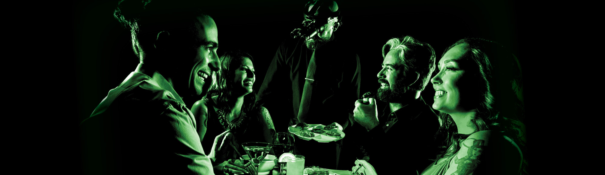 BLACKOUT Dining in the Dark attraction