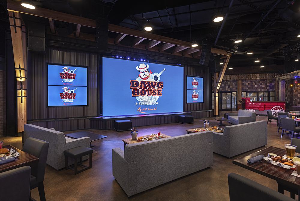 Dawg House Interior