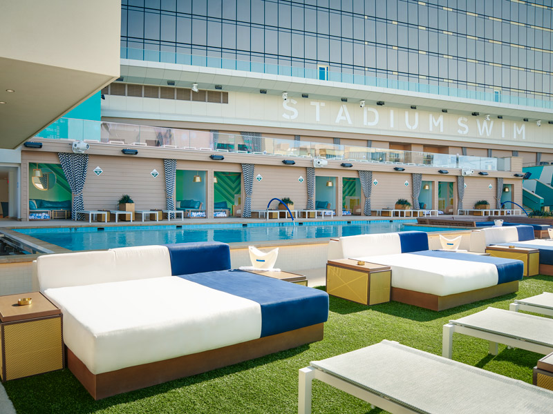Circa’s Stadium Swim - Adults Only (21+) - Daybeds at Circa's Stadium Swim