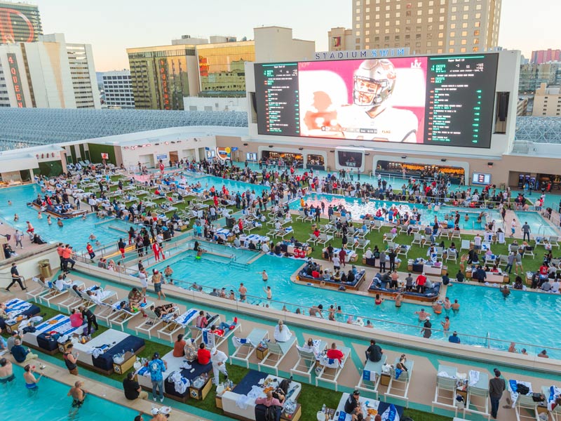 Circa’s Stadium Swim - Adults Only (21+) - Gather your friends and head on down to watch the game poolside at Circa's Stadium Swim.
