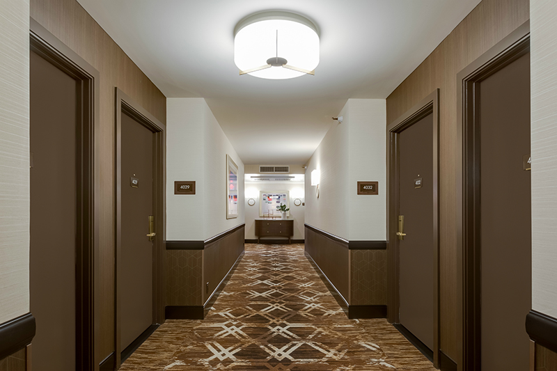 Hotel Room Corridor