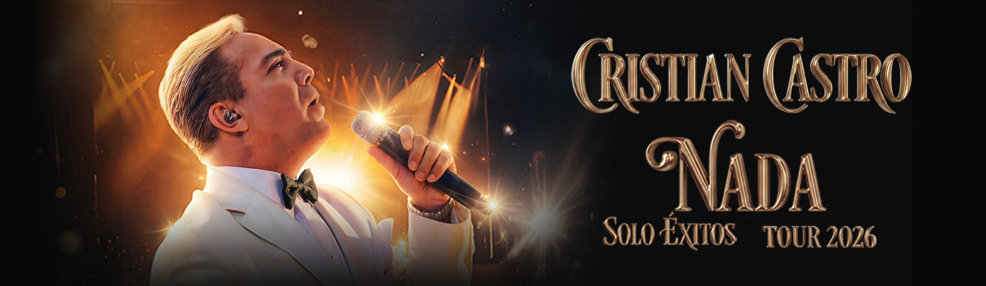 Cristian Castro: Nada Solo Exitos Tour Show