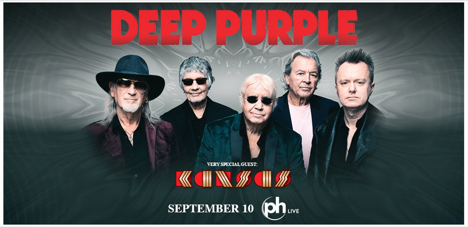 Deep Purple with Kansas at PH Live Planet Hollywood Las Vegas