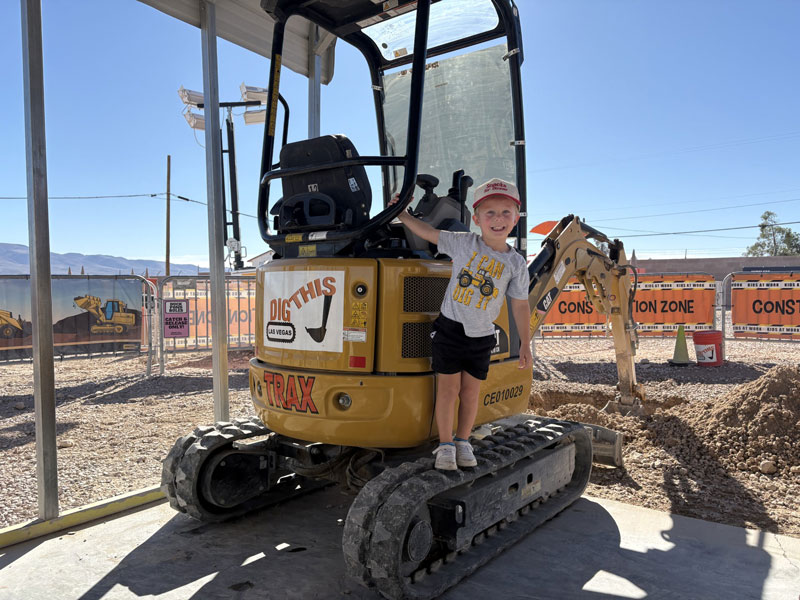 Dig This - Bring your kids for a real excavator experience - Dig This Las Vegas