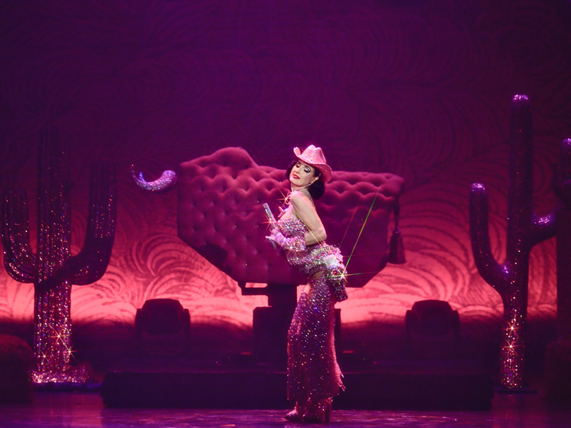 Dita Von Teese - Cowgirl Burlesque Number - Dita Von Teese