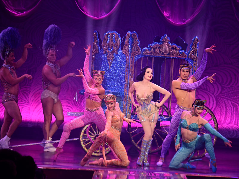 Dita Von Teese - Horse & Carriage Burlesque Number - Dita Von Teese