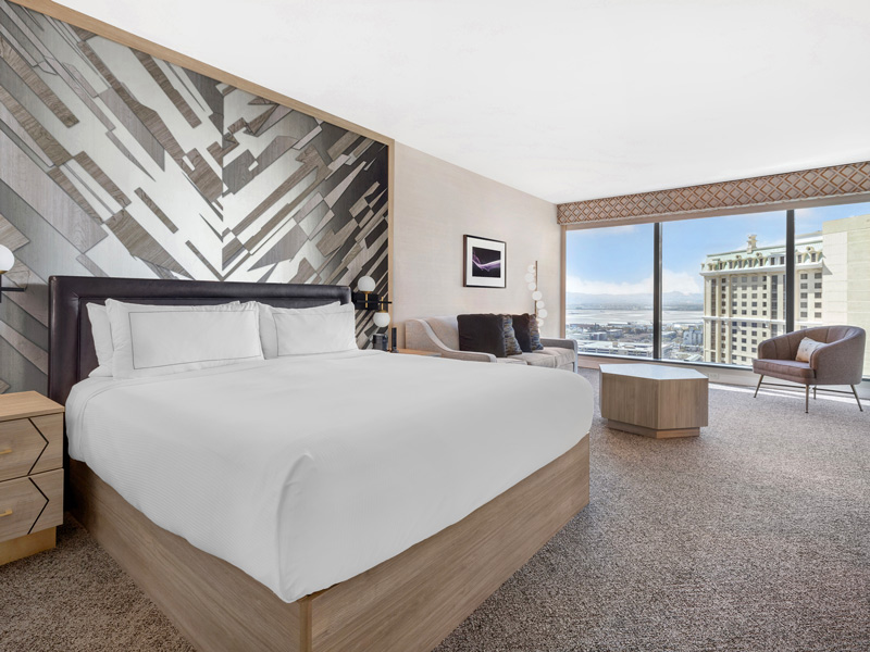 1 King Bed Studio
