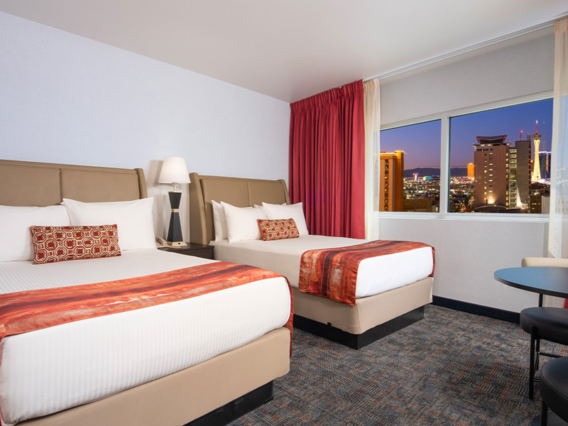 Two Double/Full Beds - Assigned on Arrival in North Tower Only