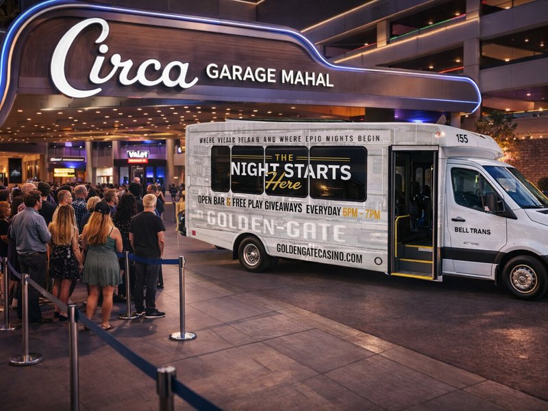 Fremont Express - Arrive at Circa Resort & Casino with direct transportation from Marriott's Grand Chateau.