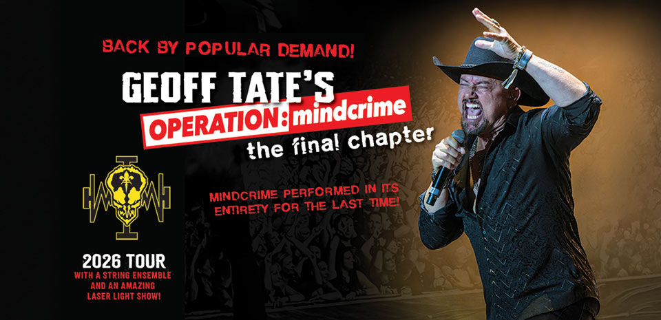 Geoff Tate Operation: Mindcrime Concert live in Las Vegas
