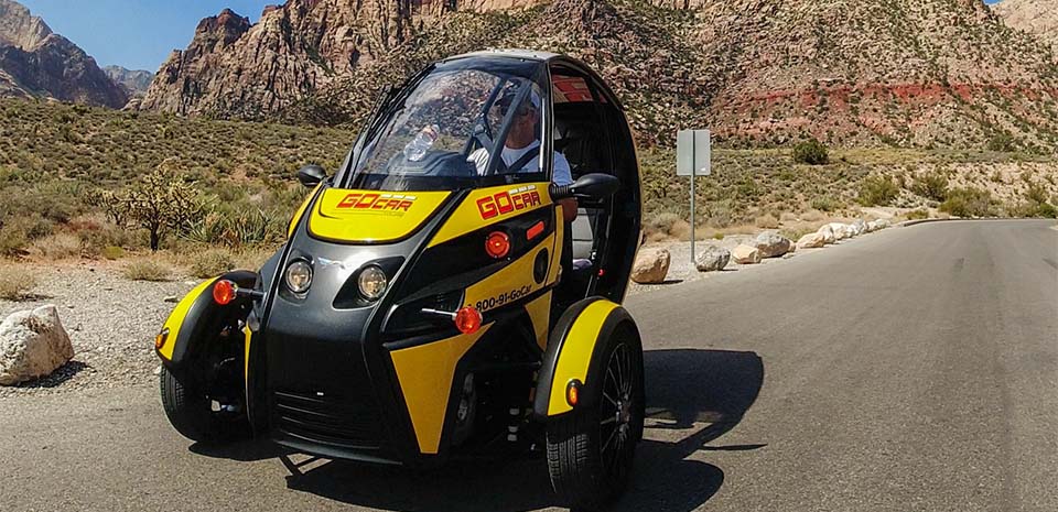 GoCar GPS-guided self-drive Red Rock Canyon tour