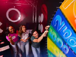 Interactive game show activity in Las Vegas