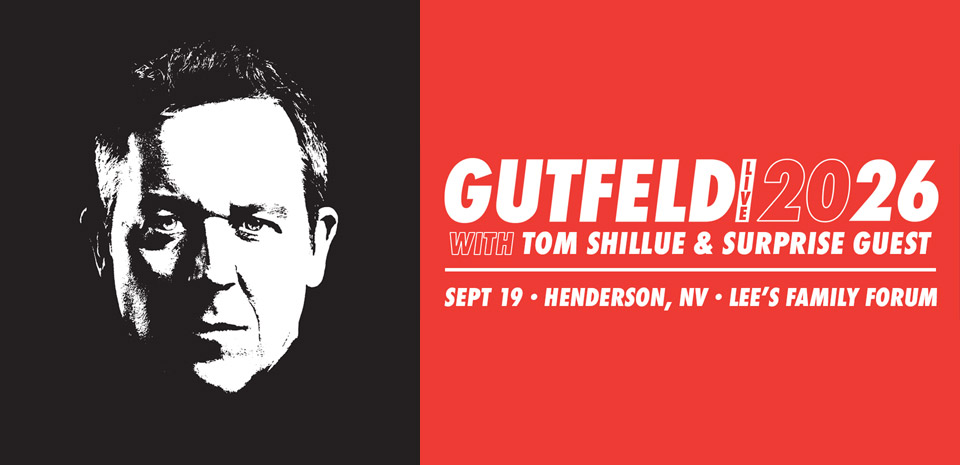 See Greg Gutfeld live in Las Vegas