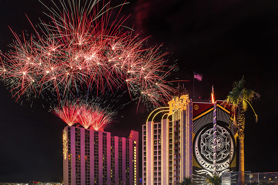 Plaza Hotel Fireworks Show