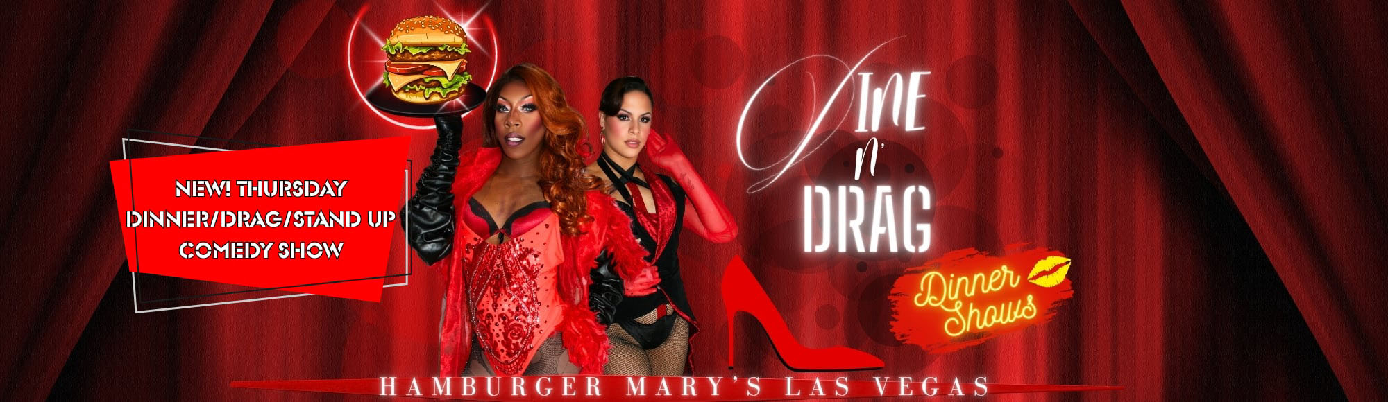 Hamburger Mary's - Dine 'n Drag show