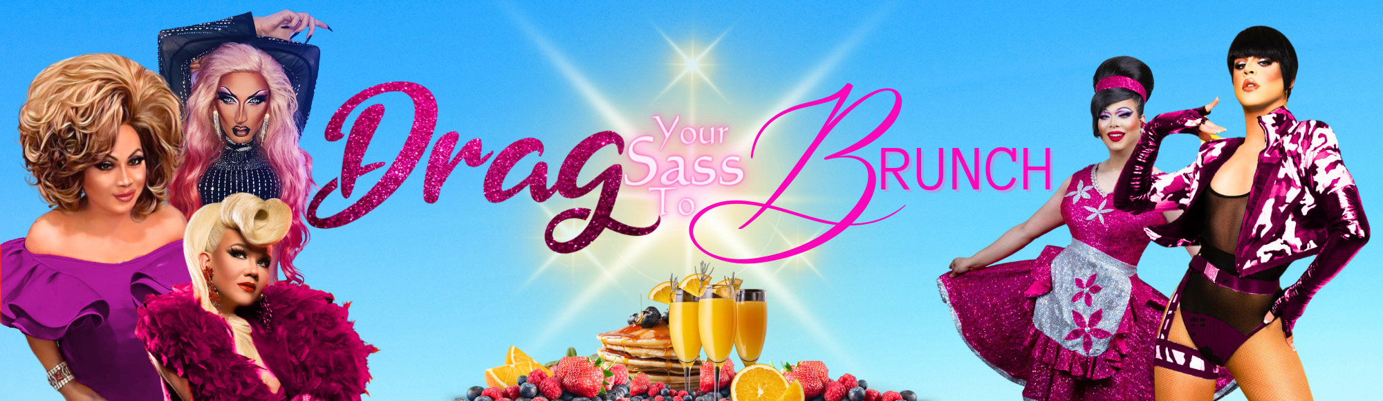 Hamburger Mary's - Drag your Sass to Brunch show