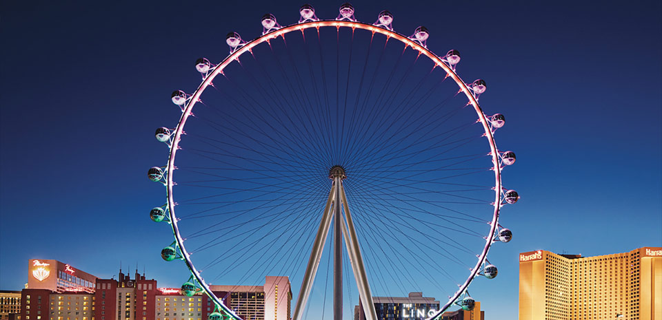 High Roller observation wheel Las Vegas