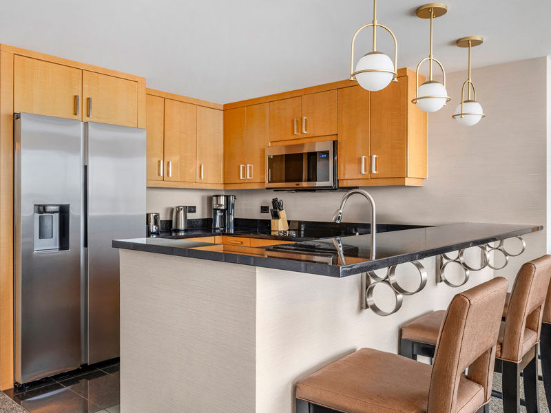 Suite Kitchen - Hilton Grand Vacations Club Elara Center Strip