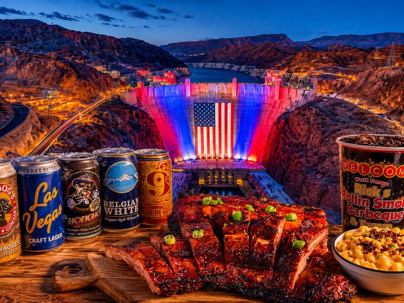 Hoover Dam – Celebrate America250 - Pair Hoover Dam views with BBQ, drinks, and classic Las Vegas flavor.