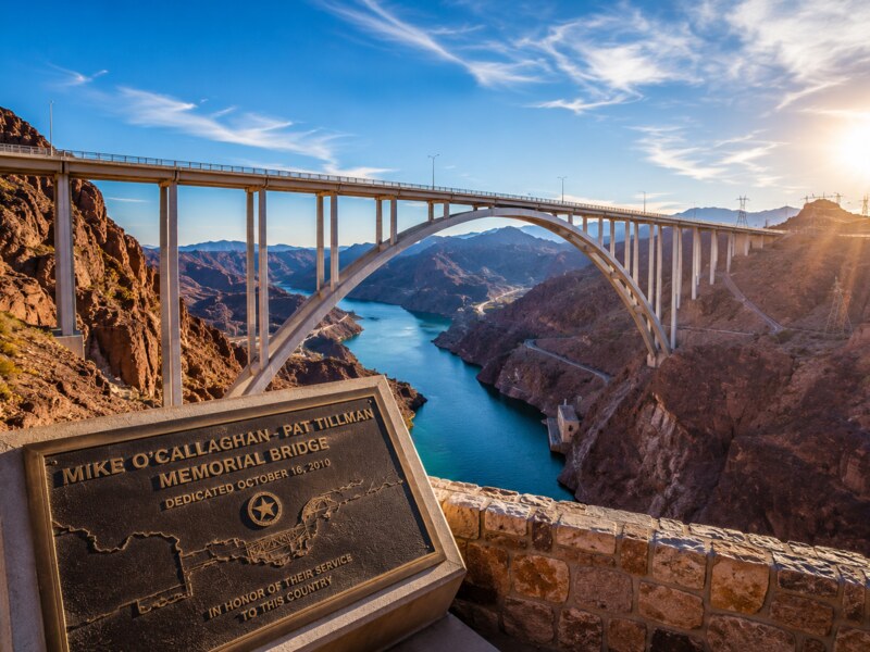 Hoover Dam Small Group Sunset Tour with BBQ Dinner Experience - Mike O’Callaghan–Pat Tillman Memorial Bridge and the Colorado River