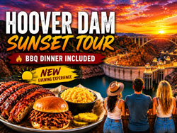 Hoover Dam Small Group Sunset Tour with BBQ Dinner Experience