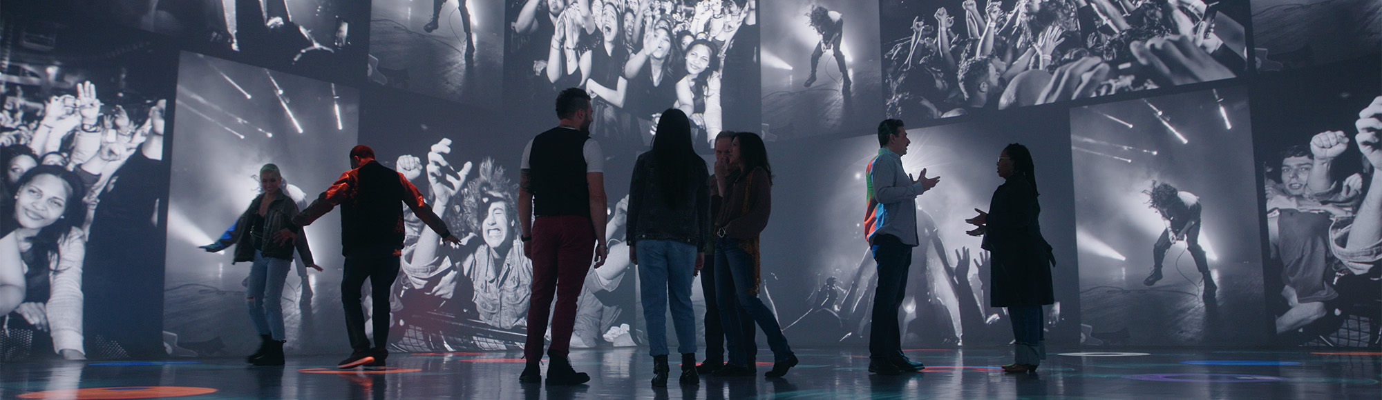 Illuminarium presents Rolling Stone AMPLIFIED attraction