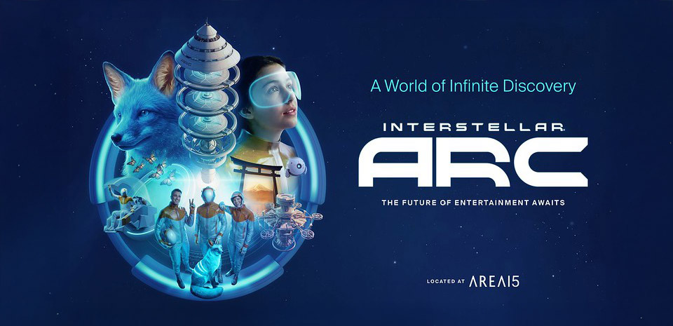 Interstellar Arc at AREA15 Las Vegas