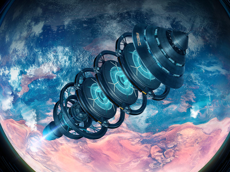 Interstellar Arc - The virtual ship you'll board at Interstellar Arc