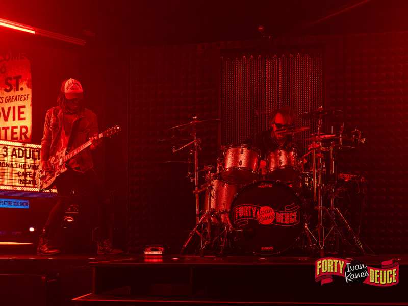 Ivan Kane's Forty Deuce - Enjoy three live rock shows - Ivan Kane’s Forty Deuce