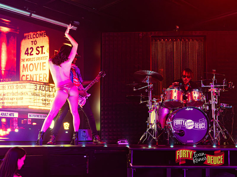 Ivan Kane's Forty Deuce - Live rock 'n roll and burlesque dancers bring the heat - Ivan Kane’s Forty Deuce