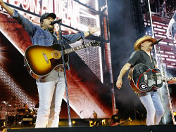 Jason Aldean and Luke Bryan