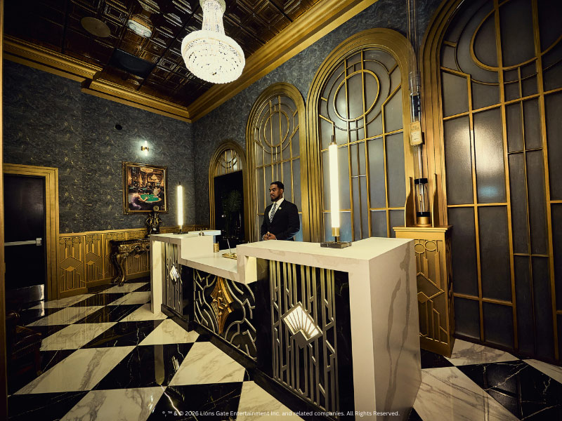 John Wick Experience - The Lobby - JOHN WICK EXPERIENCE