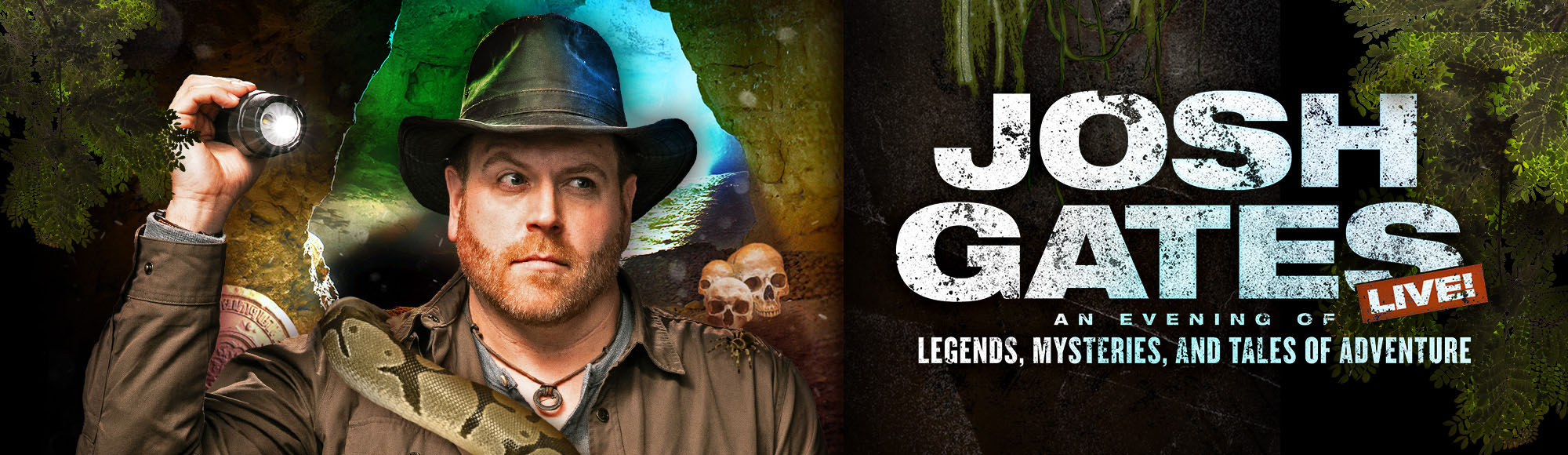 Josh Gates Live! show